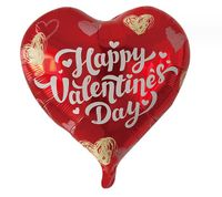 Valentine's Day Sweet Cartoon Letter Heart Shape Aluminum Film Wedding Festival Balloons sku image 6
