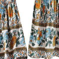 Daily Women's Elegant Pastoral Ditsy Floral Spandex Skirt Sets Skirt Sets main image 5