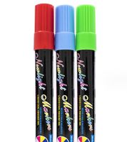 1 Set Letter Class Learning Daily Plastic Cute Fluorescent Pen main image 6