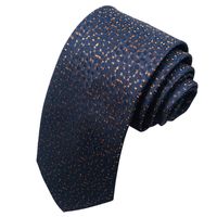 Business Formal Solid Color Cashew Nuts Flower Polyester Yarn Men's Tie sku image 10