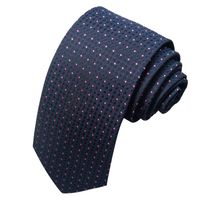 Business Formal Solid Color Cashew Nuts Flower Polyester Yarn Men's Tie sku image 11