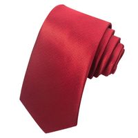 Business Formal Solid Color Cashew Nuts Flower Polyester Yarn Men's Tie sku image 20