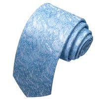 Business Formal Solid Color Cashew Nuts Flower Polyester Yarn Men's Tie sku image 46