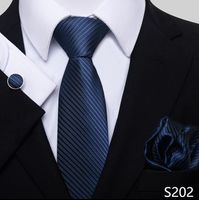 أسلوب بسيط منقوشة الكاجو الحرير البوليستر رجال ربطة عنق sku image 1