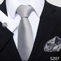 أسلوب بسيط منقوشة الكاجو الحرير البوليستر رجال ربطة عنق sku image 6
