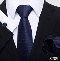 أسلوب بسيط منقوشة الكاجو الحرير البوليستر رجال ربطة عنق sku image 8