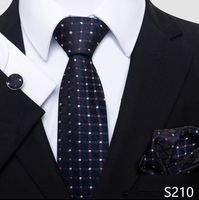 أسلوب بسيط منقوشة الكاجو الحرير البوليستر رجال ربطة عنق sku image 9