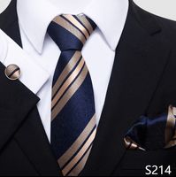 أسلوب بسيط منقوشة الكاجو الحرير البوليستر رجال ربطة عنق sku image 13