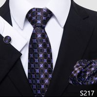 أسلوب بسيط منقوشة الكاجو الحرير البوليستر رجال ربطة عنق sku image 16