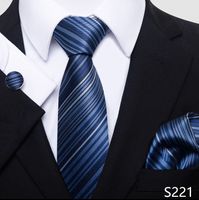 أسلوب بسيط منقوشة الكاجو الحرير البوليستر رجال ربطة عنق sku image 20