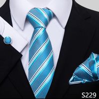 أسلوب بسيط منقوشة الكاجو الحرير البوليستر رجال ربطة عنق sku image 28