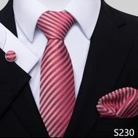 أسلوب بسيط منقوشة الكاجو الحرير البوليستر رجال ربطة عنق sku image 29