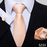أسلوب بسيط منقوشة الكاجو الحرير البوليستر رجال ربطة عنق sku image 32