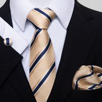 أسلوب بسيط منقوشة الكاجو الحرير البوليستر رجال ربطة عنق sku image 37