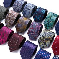 Casual Geometric Waves Polyester Polyester Yarn Men's Tie main image 1