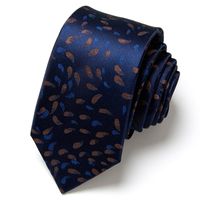 Casual Geometric Waves Polyester Polyester Yarn Men's Tie sku image 4