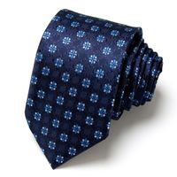 Casual Geometric Waves Polyester Polyester Yarn Men's Tie sku image 6