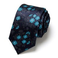 Casual Geometric Waves Polyester Polyester Yarn Men's Tie sku image 12
