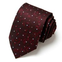 Casual Geometric Waves Polyester Polyester Yarn Men's Tie sku image 16