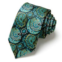 Casual Geometric Waves Polyester Polyester Yarn Men's Tie sku image 20