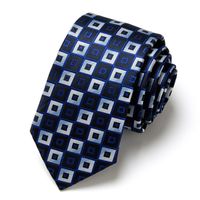 Casual Geometric Waves Polyester Polyester Yarn Men's Tie sku image 29