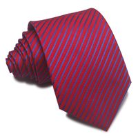 Simple Style Stripe Polyester Yarn Unisex Tie sku image 3