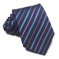 Simple Style Stripe Polyester Yarn Unisex Tie sku image 4