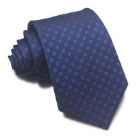 أسلوب بسيط شريط الحرير البوليستر للجنسين ربطة عنق sku image 10