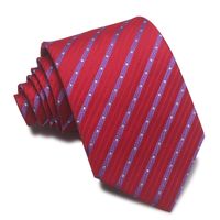 Simple Style Stripe Polyester Yarn Unisex Tie sku image 8