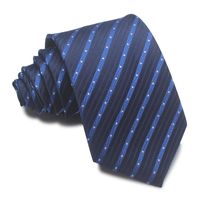 Simple Style Stripe Polyester Yarn Unisex Tie sku image 6