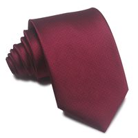 أسلوب بسيط شريط الحرير البوليستر للجنسين ربطة عنق sku image 14