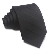 Simple Style Stripe Polyester Yarn Unisex Tie sku image 21