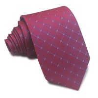 أسلوب بسيط شريط الحرير البوليستر للجنسين ربطة عنق sku image 24