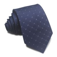 أسلوب بسيط شريط الحرير البوليستر للجنسين ربطة عنق sku image 25
