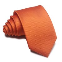 أسلوب بسيط شريط الحرير البوليستر للجنسين ربطة عنق sku image 32