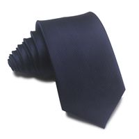 أسلوب بسيط شريط الحرير البوليستر للجنسين ربطة عنق sku image 36