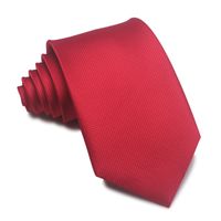 أسلوب بسيط شريط الحرير البوليستر للجنسين ربطة عنق sku image 41