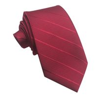 أسلوب بسيط شريط الحرير البوليستر للجنسين ربطة عنق sku image 73