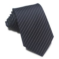 Simple Style Stripe Polyester Yarn Unisex Tie sku image 84