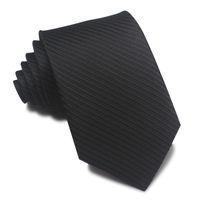 Simple Style Stripe Polyester Yarn Unisex Tie sku image 87