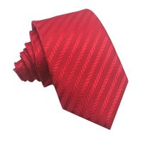 Simple Style Stripe Polyester Yarn Unisex Tie sku image 112