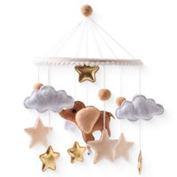 Rattle Bed Bell Star Cotton Toys sku image 1
