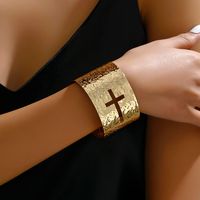 Streetwear Cross Iron Women's Bangle sku image 1