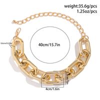 Exaggerated Simple Style Classic Style Irregular Ccb Wholesale Necklace main image 2