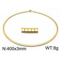 18K Gold Plated Fashion Geometric Necklace sku image 12