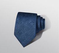 Business Formal Geometric Stripe Polyester Men's Tie sku image 1