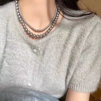 Einfacher Stil Perle Aryl Perlen Frau Halskette main image 9