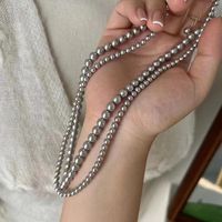 Einfacher Stil Perle Aryl Perlen Frau Halskette main image 8