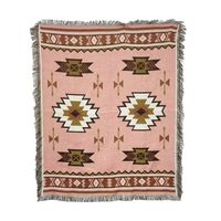 Ethnic Style Color Block Cotton Tapestry Tapestry main image 2