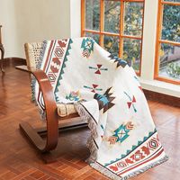 Ethnic Style Color Block Cotton Tapestry Tapestry sku image 3